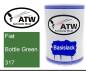 Preview: Fiat, Bottle Green, 317: 500ml Lackdose, von ATW Autoteile West.